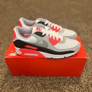 New Mens Nike Air Max 90 Infrared